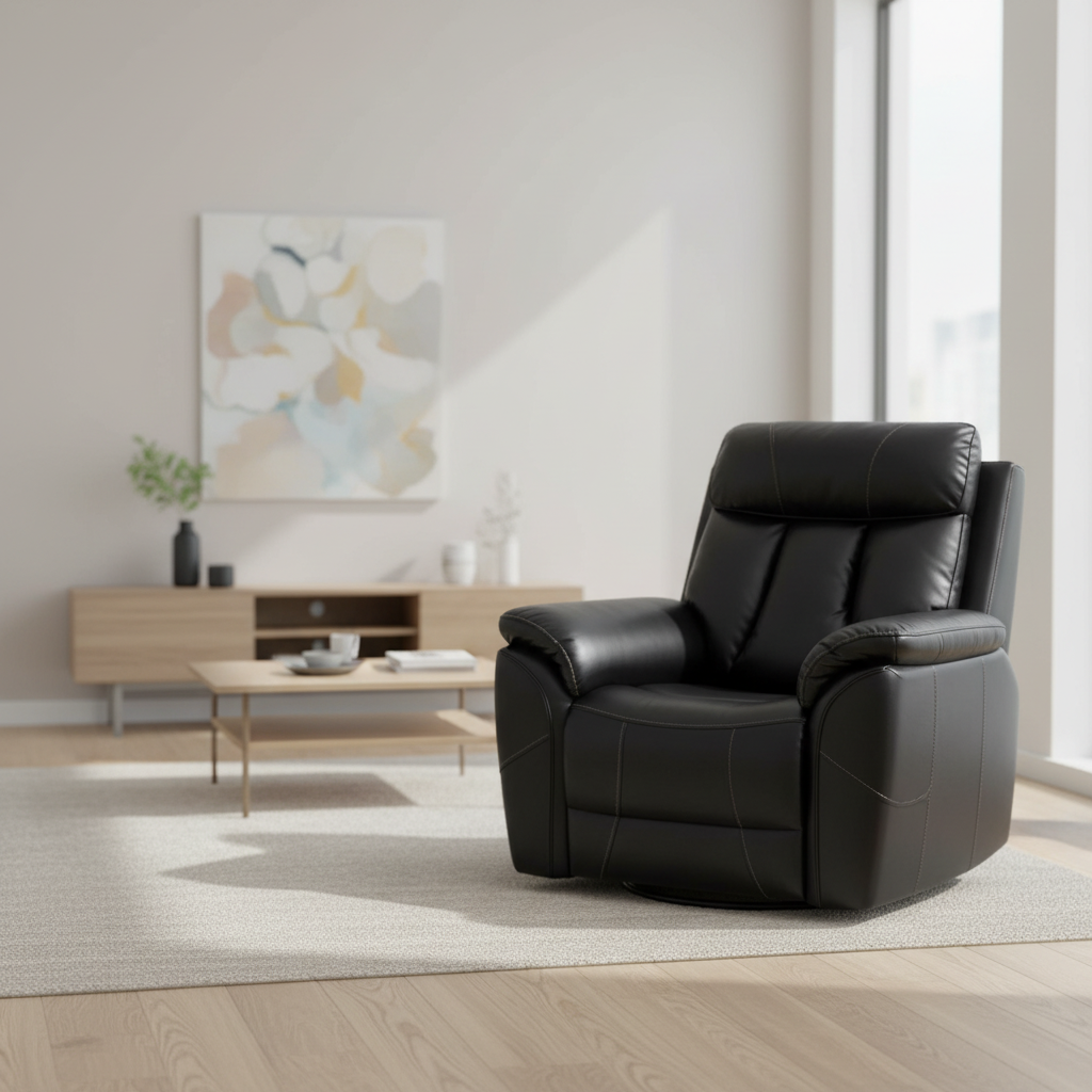 Modern Multifunctional Lounge Chairs with Massage Feature Metal Frame for Living Room Sofas Household Use